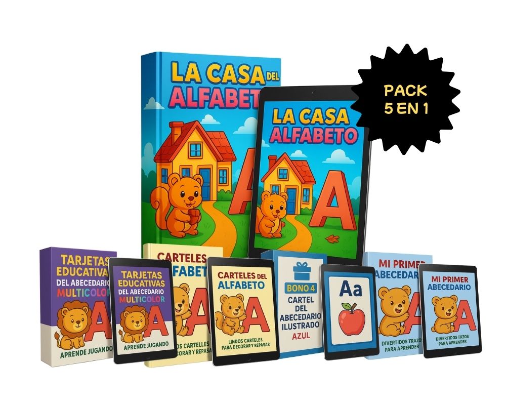 PACK X 5 - Mi Primer Alfabeto